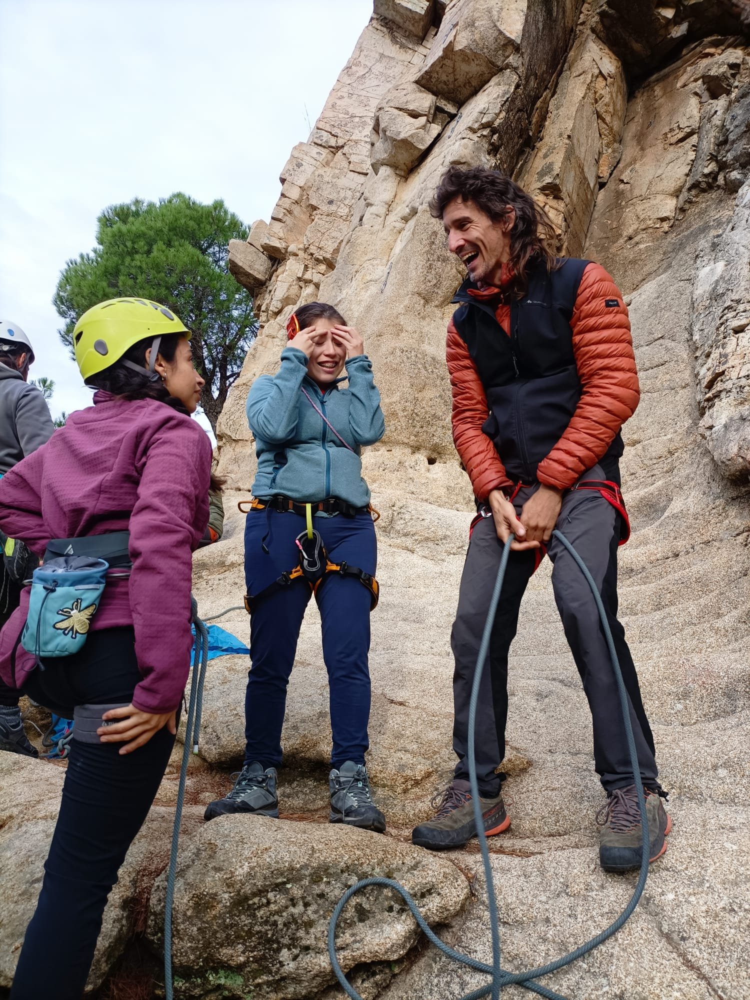 cursos de escalada deportiva en roca madrid