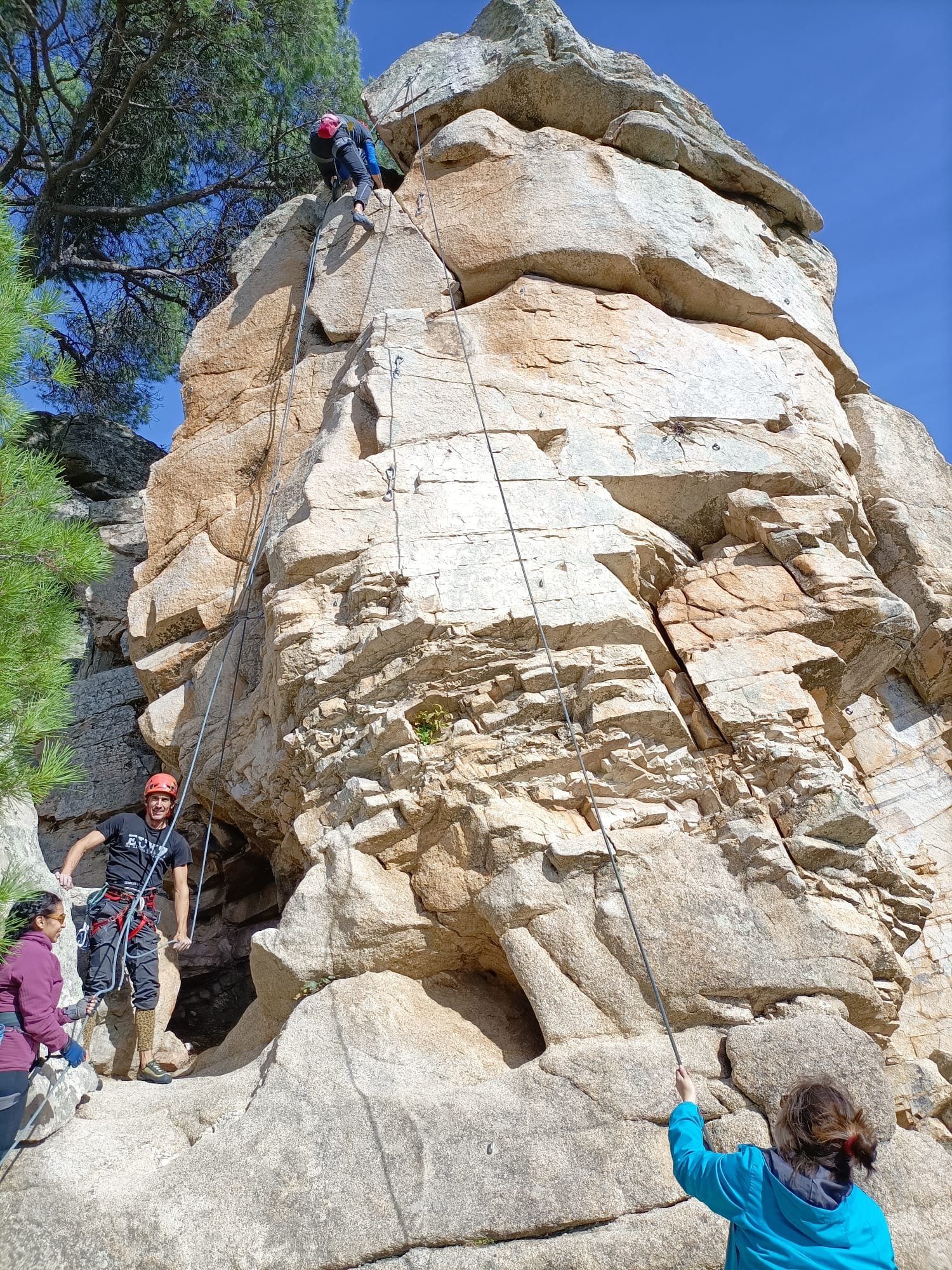 curso para escalar vías de escalada en madrid