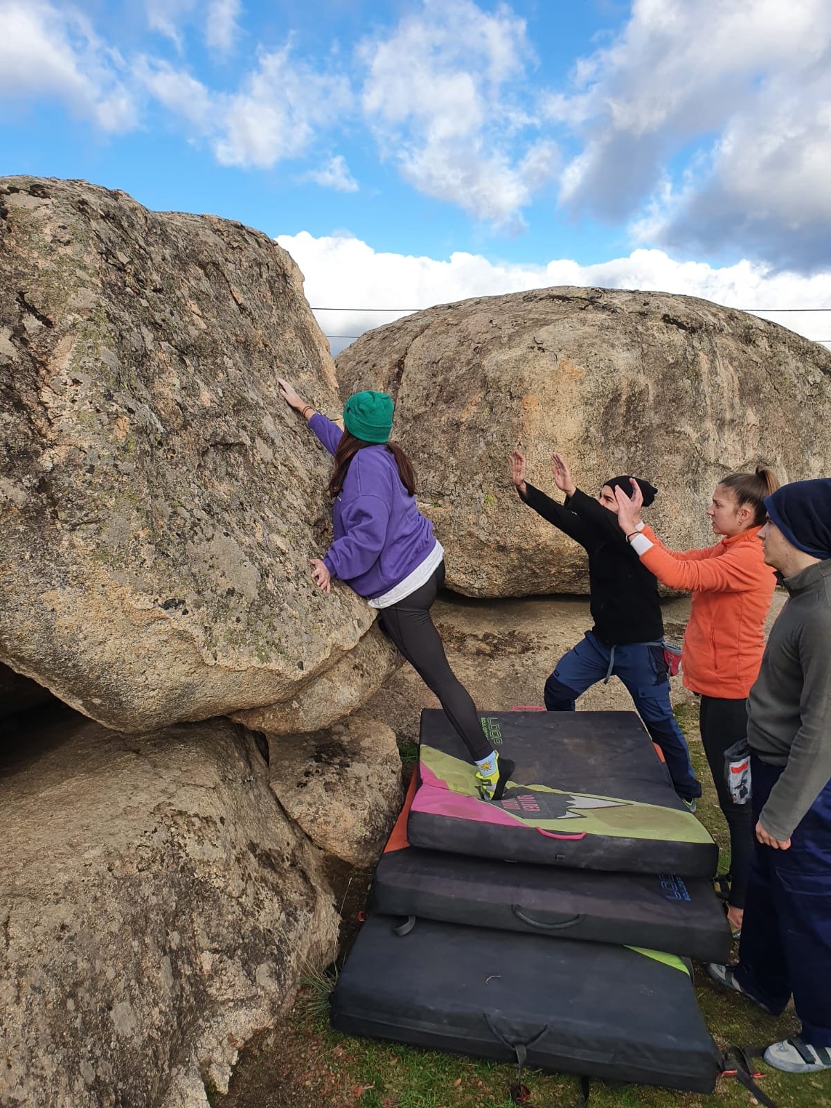 curso de escalada boulder madrid