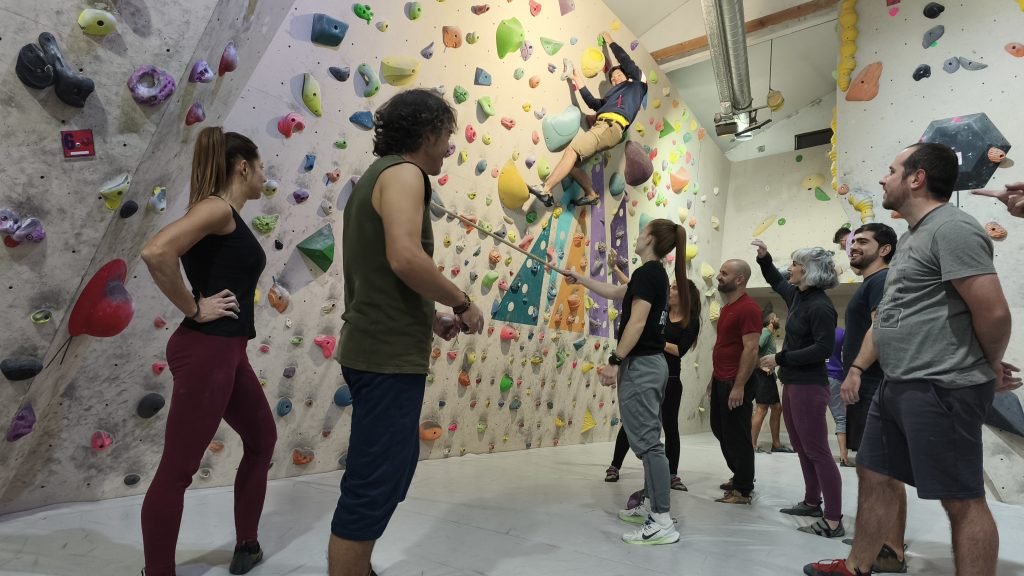 grupos dirigidos de escalada en madrid