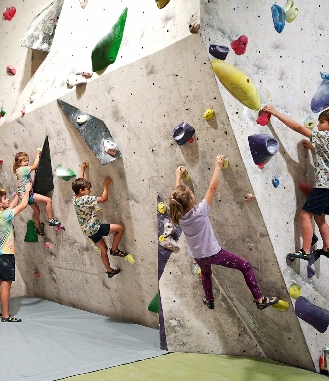 campamentos infantiles de escalada en verano